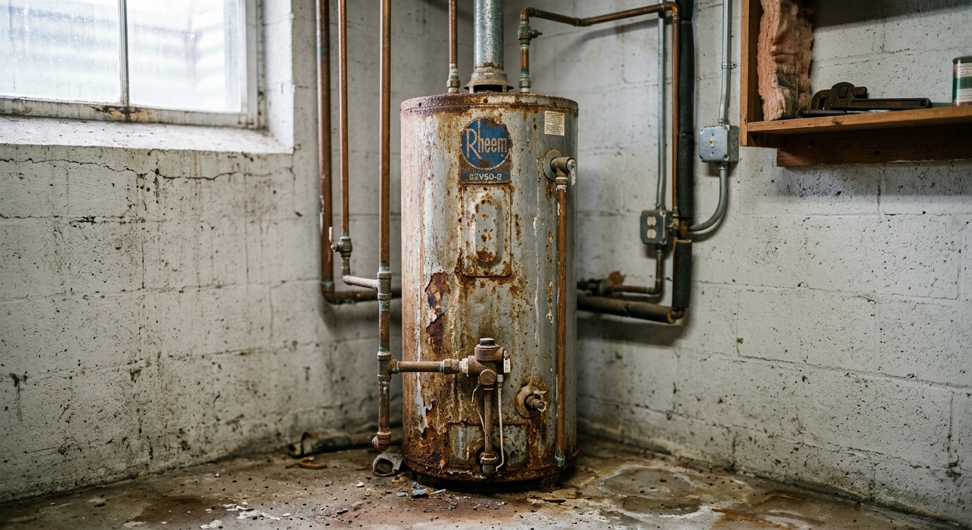 Water heater failing