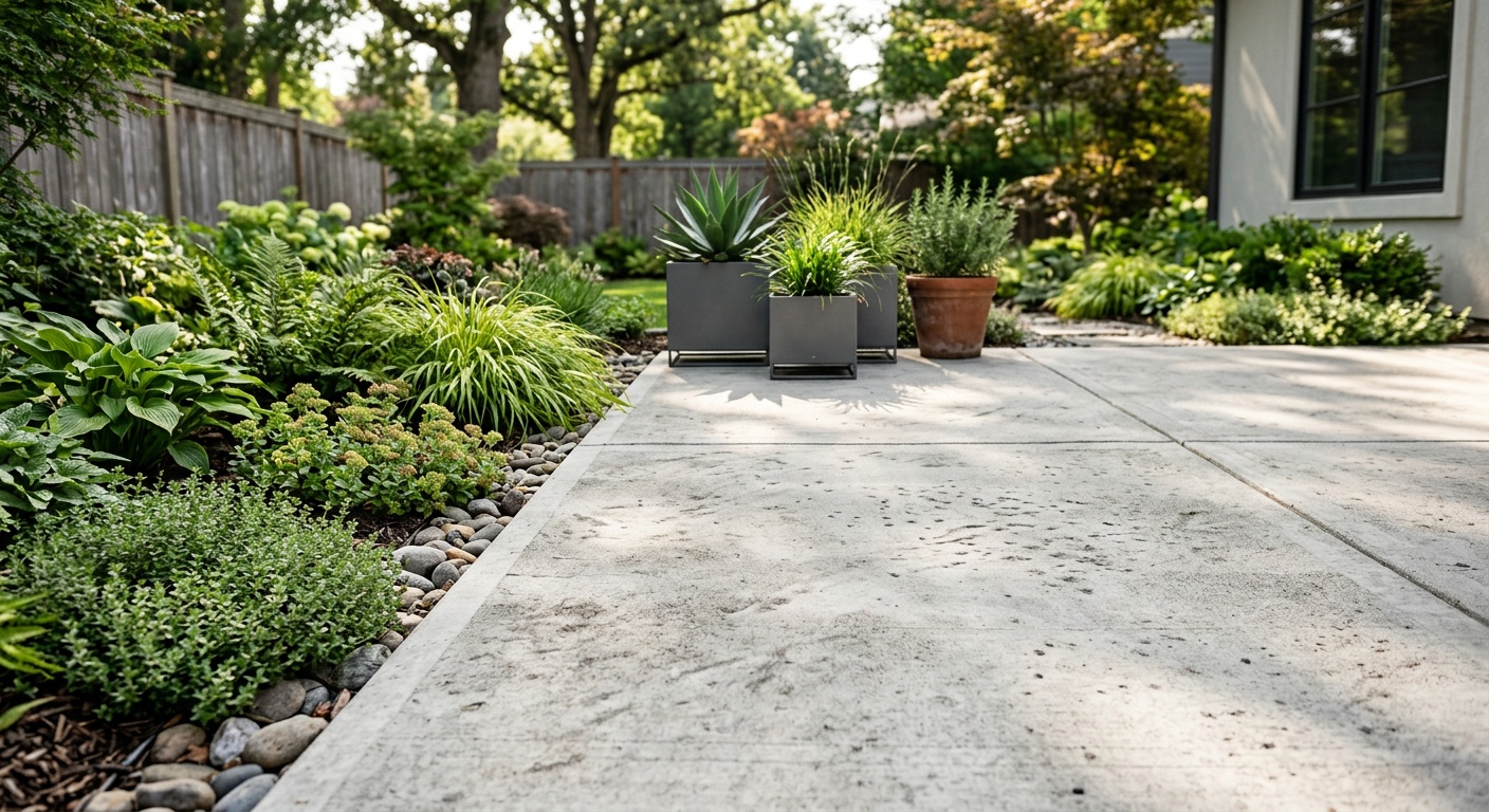 Concrete Patio Extension